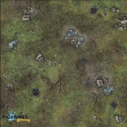 Battle Systems - Maladum – Forsaken Plain Gaming Mat 2x2