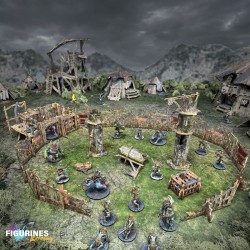 Battle Systems - Maladum – Ur’ghaal Slaughter Pit | Arène fantasy 3D