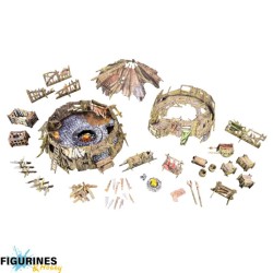 Battle Systems - Maladum – Ur’ghaal Roundhouse | Maison ronde fantasy
