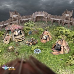 Battle Systems - Maladum – Ur’ghaal Dwellings | Habitations fantasy