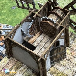 Battle Systems - Maladum – Ingonsburn Windmill | Moulin fantasy 3D