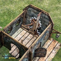 Battle Systems - Maladum – Ingonsburn Windmill | Moulin fantasy 3D