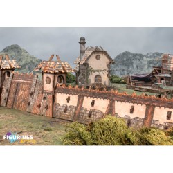 Battle Systems - Maladum – Ingonsburn Boundary Walls | Remparts fantasy