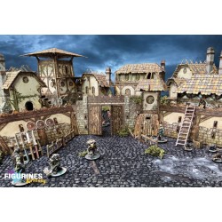 Battle Systems - Maladum – Ingonsburn Boundary Walls | Remparts fantasy