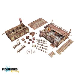 Battle Systems - Maladum – Ingonsburn Alehouse | Auberge fantasy 3D