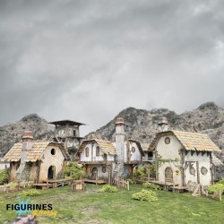 Battle Systems - Maladum – Ingonsburn Citizen’s Quarter | 3 maisons