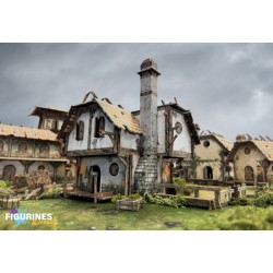 Battle Systems - Maladum – Ingonsburn Citizen’s Quarter | 3 maisons