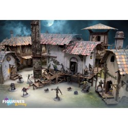 Battle Systems - Maladum – Ingonsburn Township | Ville fantasy 224 pièces