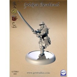 BUSHIDO - SENTINELLE D'OR (SCULPTURE ALTERNATIVE) (FR) - GCTBRN009