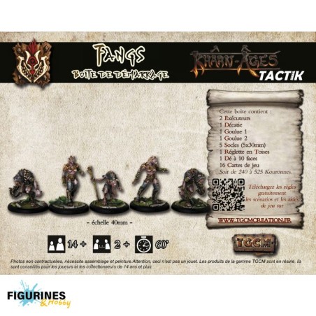 KAFAST1T_Khârn-Âges Tactik - Fangs - Boîte de Démarrage (FR)