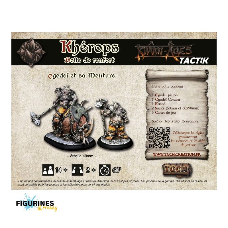KAKER01T_Khârn-Âges - Ogodeï et sa Monture