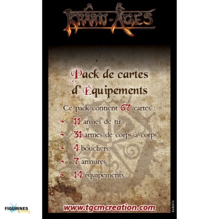 KAEQUI1_Khârn-Âges - Cartes D’Équipements (FR)