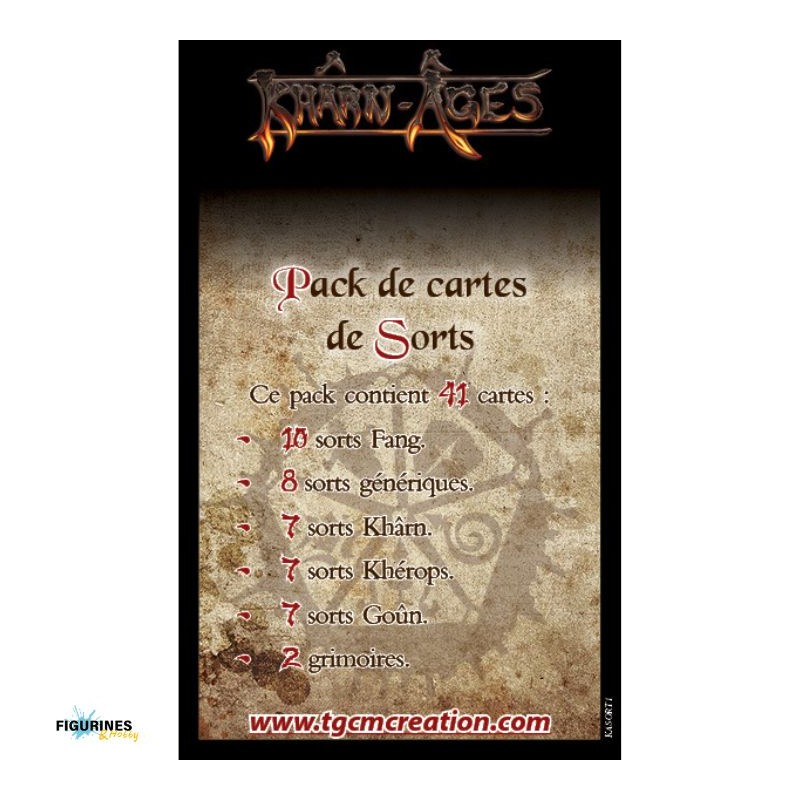 KASORT1_Khârn-Âges - Cartes de Sorts (FR)