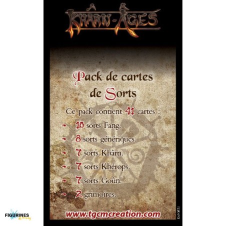 KASORT1_Khârn-Âges - Cartes de Sorts (FR)