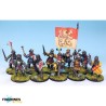 North Star Bohemian Knights | 18 Chevaliers 28 mm