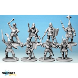 North Star Bohemian Knights | 18 Chevaliers 28 mm