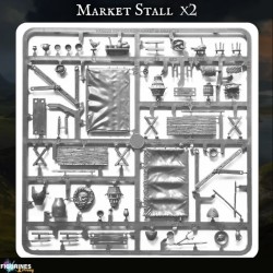 Victrix Miniatures - Market Stall | Décor Viking