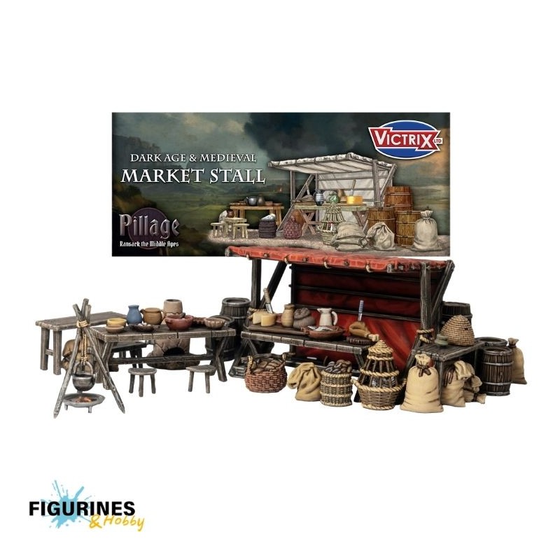 VXE008_Victrix Miniatures - Market Stall