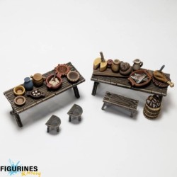 Victrix Miniatures - Market Stall | Décor Viking