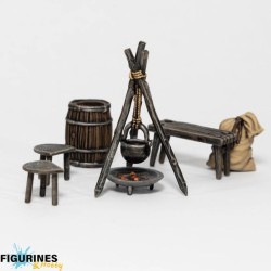 Victrix Miniatures - Market Stall | Décor Viking