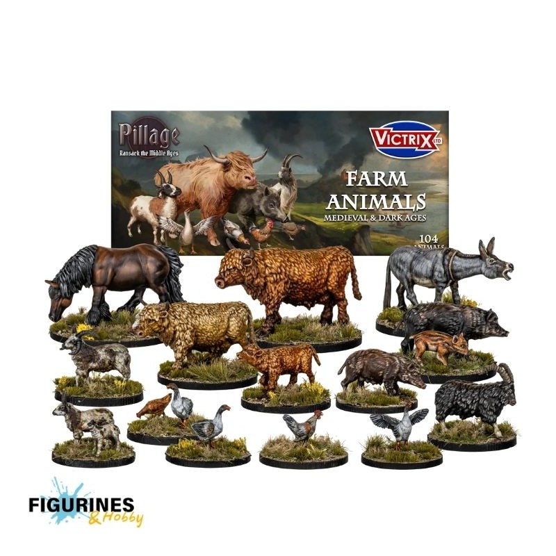 VXE014_Victrix Miniatures - Farm Animals