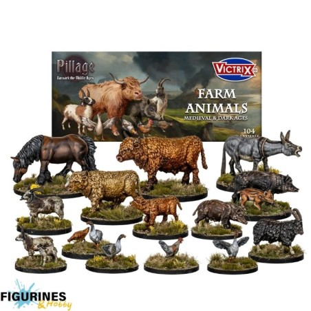 VXE014_Victrix Miniatures - Farm Animals
