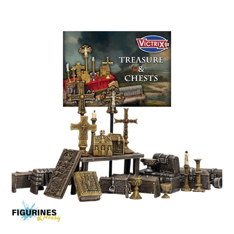 VXE011_Victrix Miniatures - Treasure & Chests