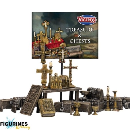 VXE011_Victrix Miniatures - Treasure & Chests
