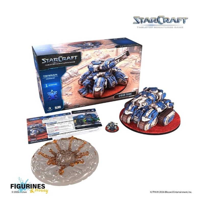 SCMG0034_Starcraft - Terran - Siege Tank Expansion Set (ENG)