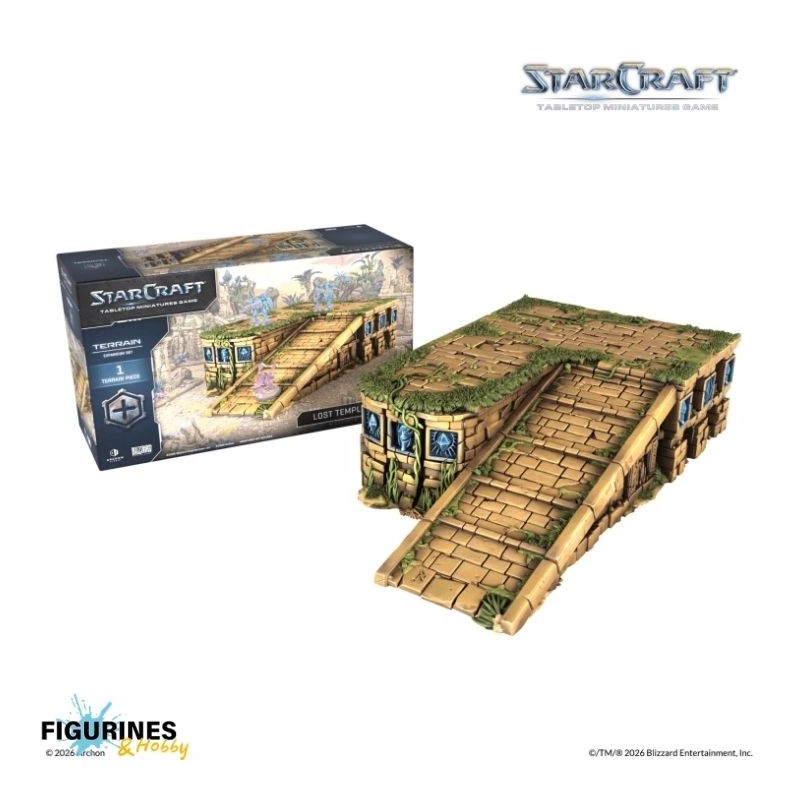 SCMG0036_Starcraft - Lost Temple Ramp - Terrain Expansion Set