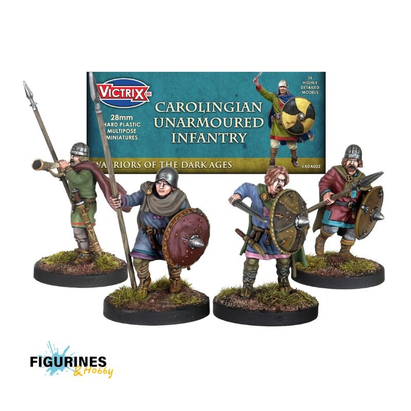 VXDA022_Victrix Miniatures - Carolingian Franks Unarmoured Infantry