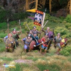 Victrix Carolingian Franks Unarmoured Infantry