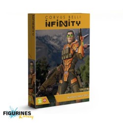 Infinity – Gui-Feng Spec-Ops, 3 figurines métal