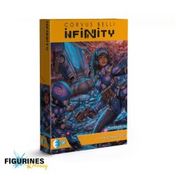 Infinity – Indigo Spec-Ops, 3 figurines métal