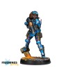 Infinity – Indigo Spec-Ops, 3 figurines métal