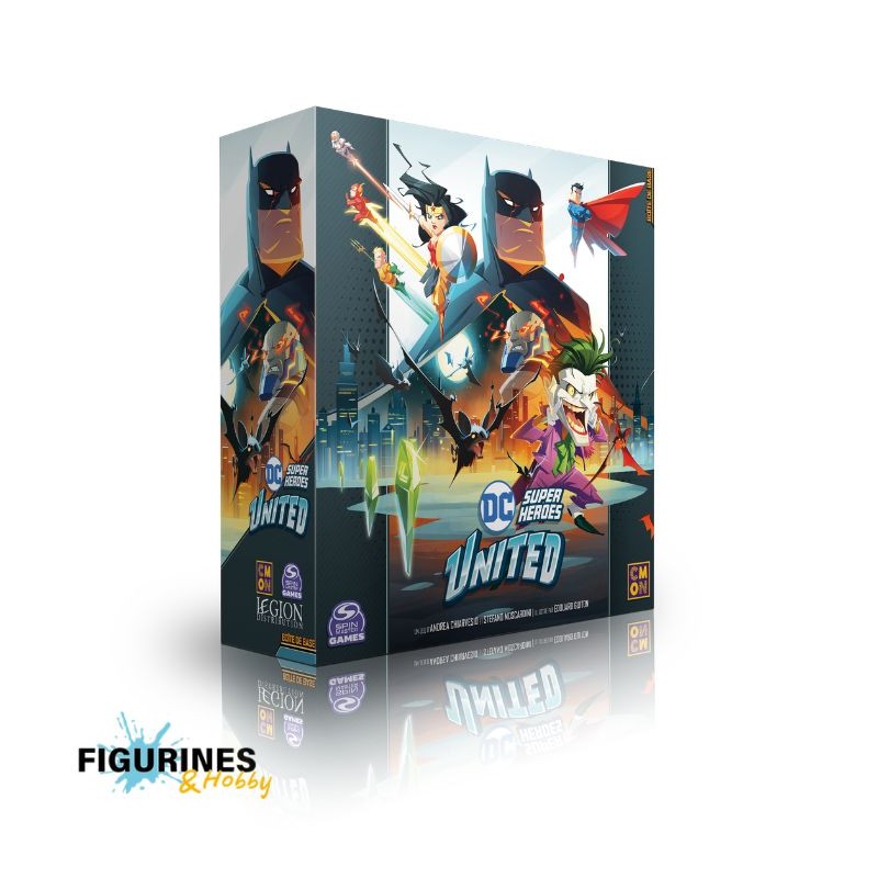 DCU002FR-DC United Super Heroes - Boite de base (FR)