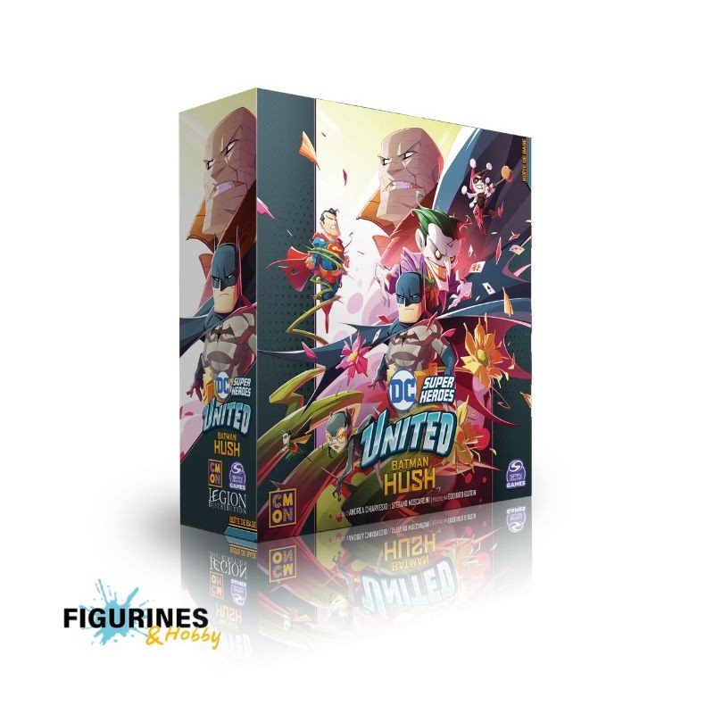 DCU002FR-DC United Super Heroes – Batman Hush Boite de base (FR)