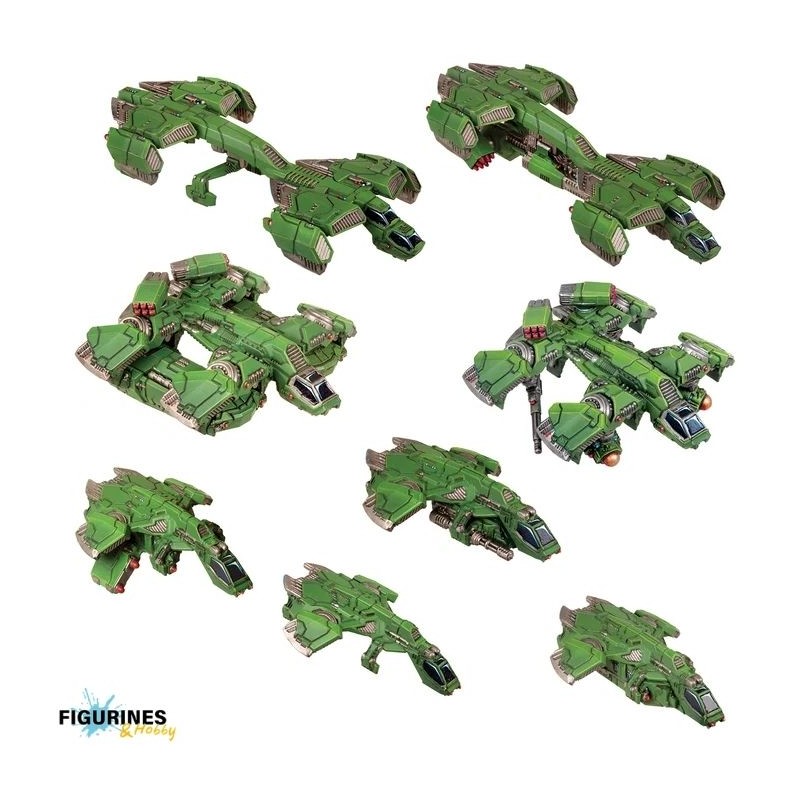 TTDZX-UCM-051-Dropzone Commander - UCM Dropships
