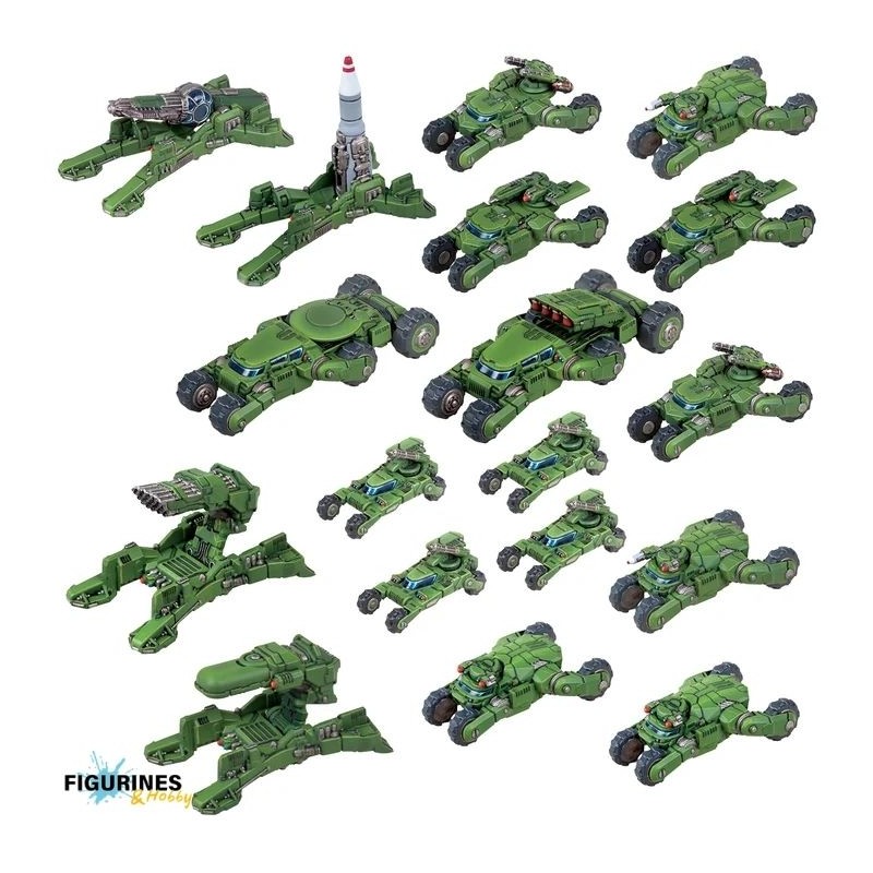 TTDZX-UCM-052_Dropzone Commander - UCM Buggies & Artillery