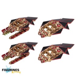 Dropzone Commander – Bioficer Dropships | 8 figurines