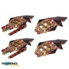 Dropzone Commander – Bioficer Dropships | 8 figurines