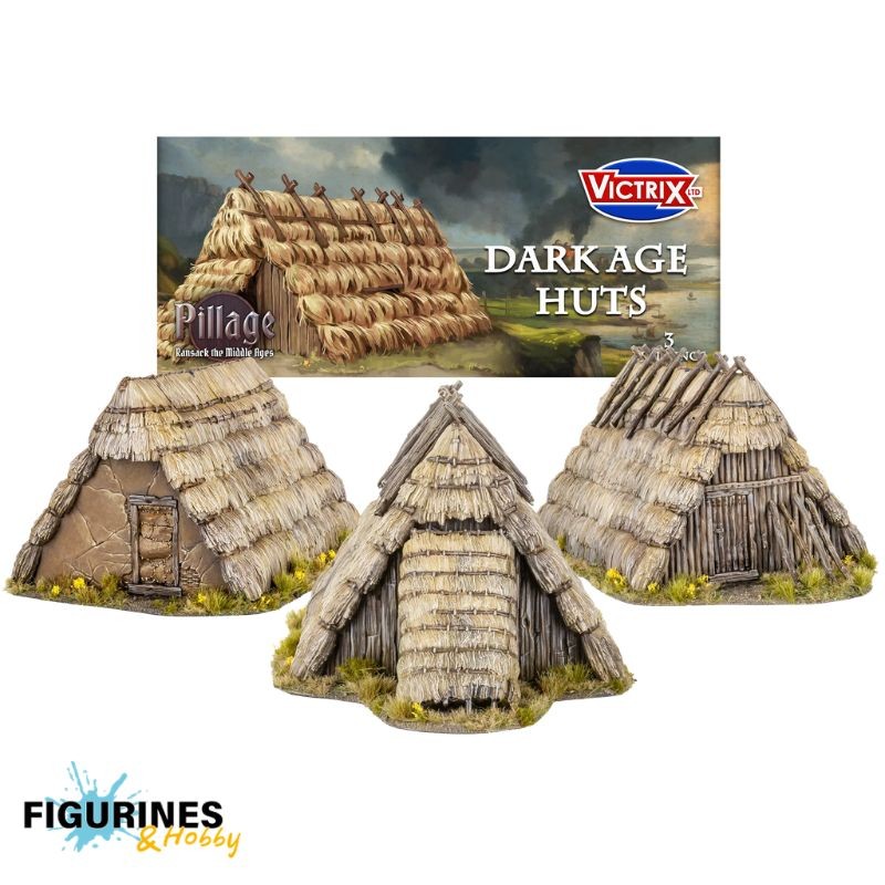 VXE015-Victrix Miniatures - Dark Ages Hut