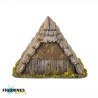 Victrix Miniatures – Dark Ages Hut | 3 maisons