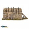 Victrix Miniatures – Dark Ages Hut | 3 maisons
