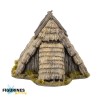 Victrix Miniatures – Dark Ages Hut | 3 maisons