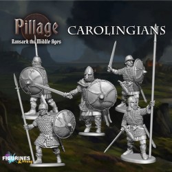Victrix – Carolingian Armoured Infantry | 36 figurines