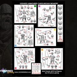 Victrix – Carolingian Armoured Infantry | 36 figurines