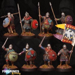Victrix – Carolingian Armoured Infantry | 36 figurines