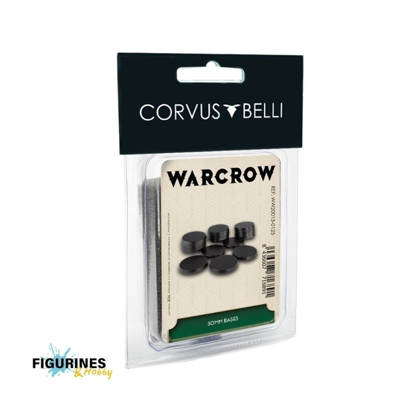 WW20013-0125-Warcrow - 30mm Bases, Alpha Series (20)