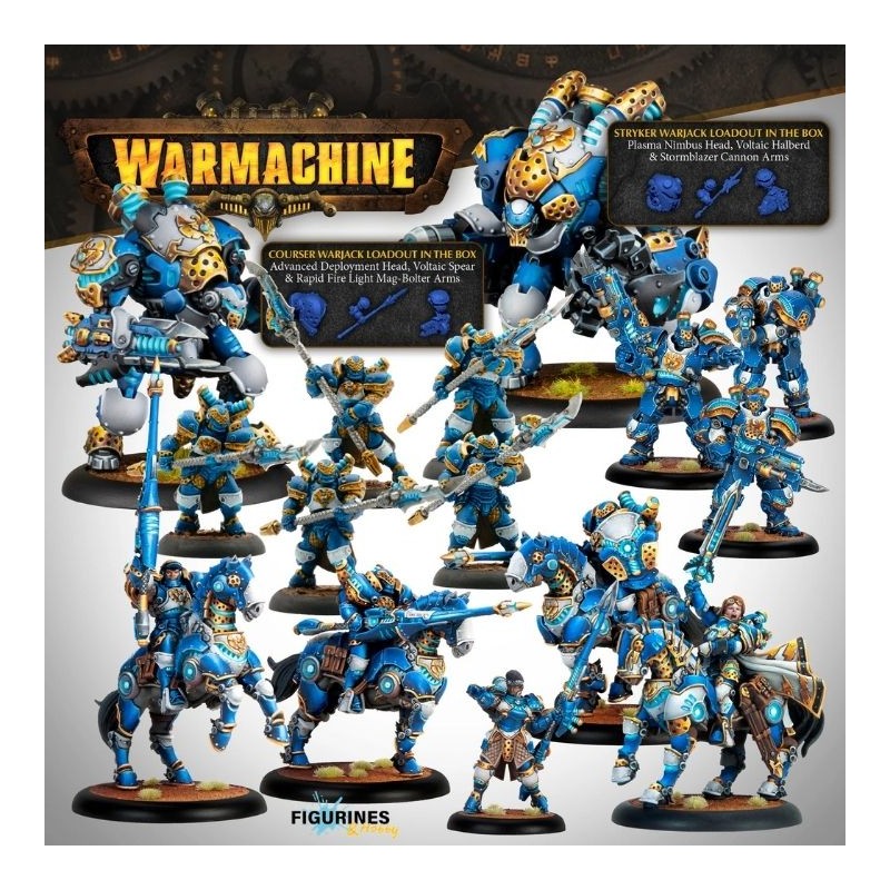 SFIK-CGN580-Warmachine - Cygnar Storm Legion - Ride the Lightning